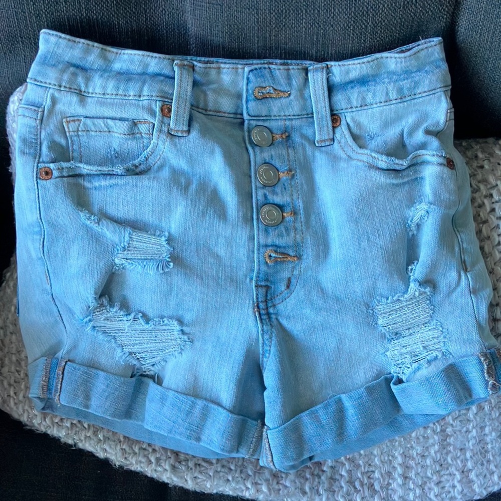 GUC denim shorts